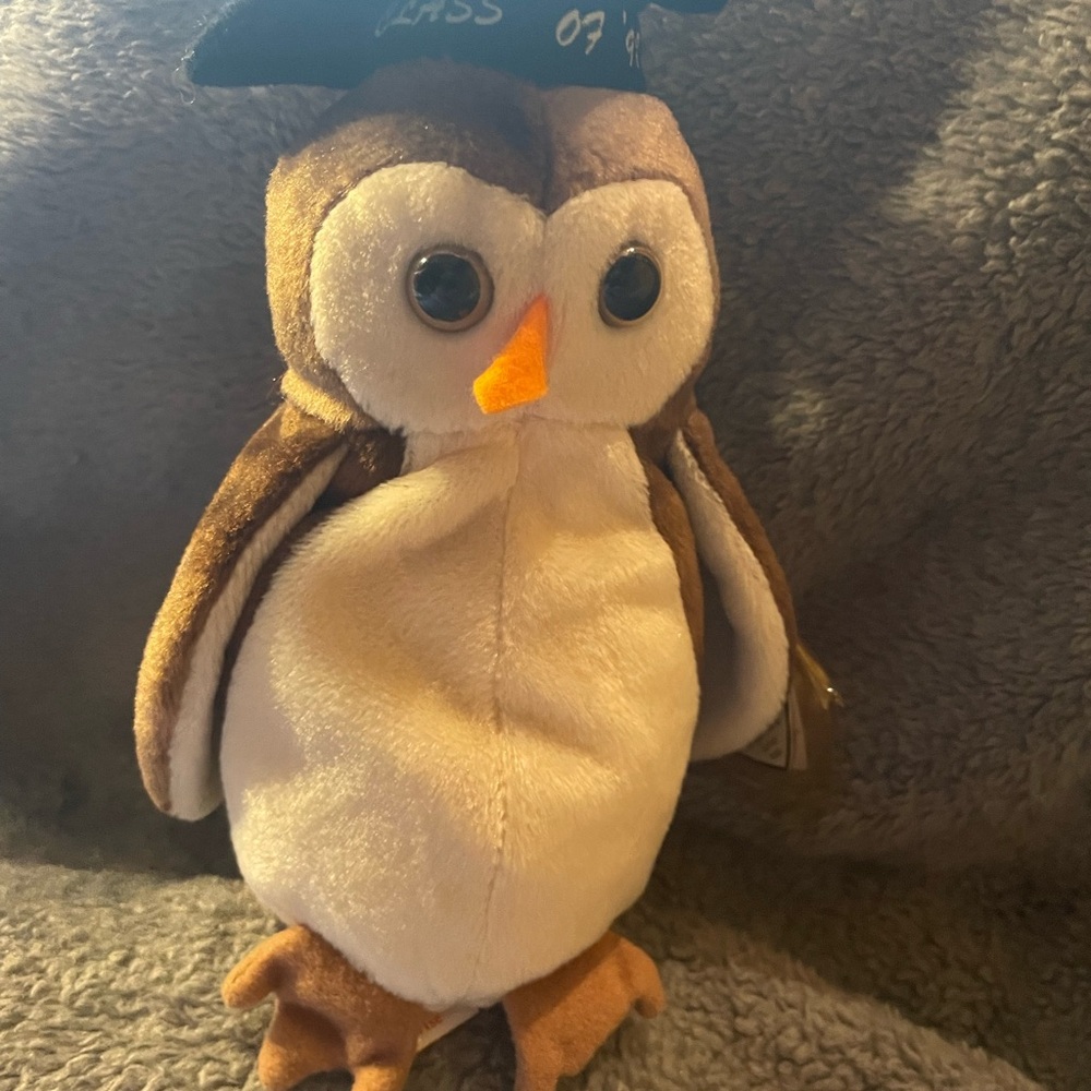 “Wise” Ty Beanie Baby